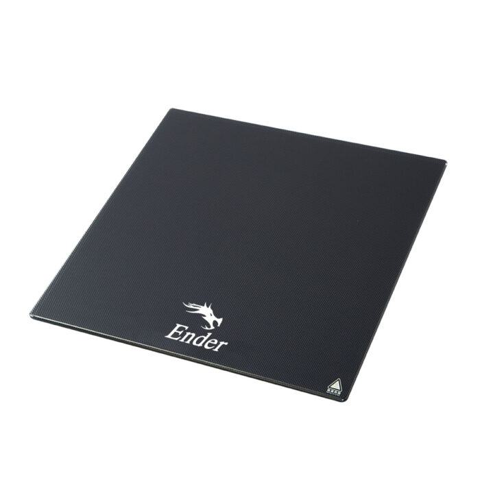 Base de Cristal / Vidrio Carborundum Cama Caliente Logo Ender 235x235mm - Imagen 2