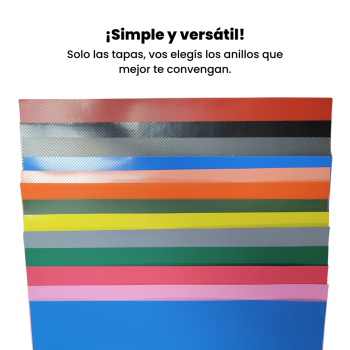 Tapas Encuadernacion Polipropileno A4 - X50 Unidades - Imagen 7