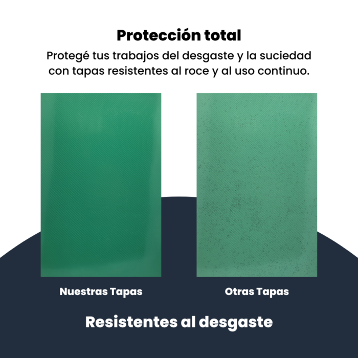 Tapas Encuadernacion Polipropileno A4 - X50 Unidades - Imagen 6