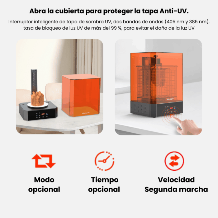 Creality Curadora UW-02 - Imagen 6