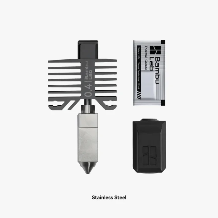 Kit Hotend con Nozzle Acero Inoxidable 0.4mm - Bambu Lab