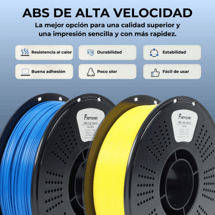 Filamento ABS High Speed Fremover x1kg - Imagen 7