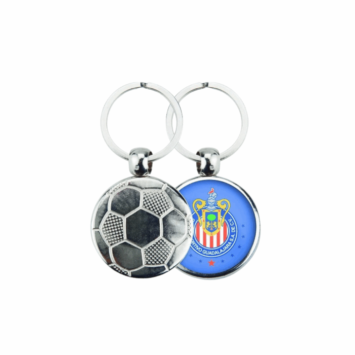 Llavero Metálico Fútbol Ø30mm x100u.