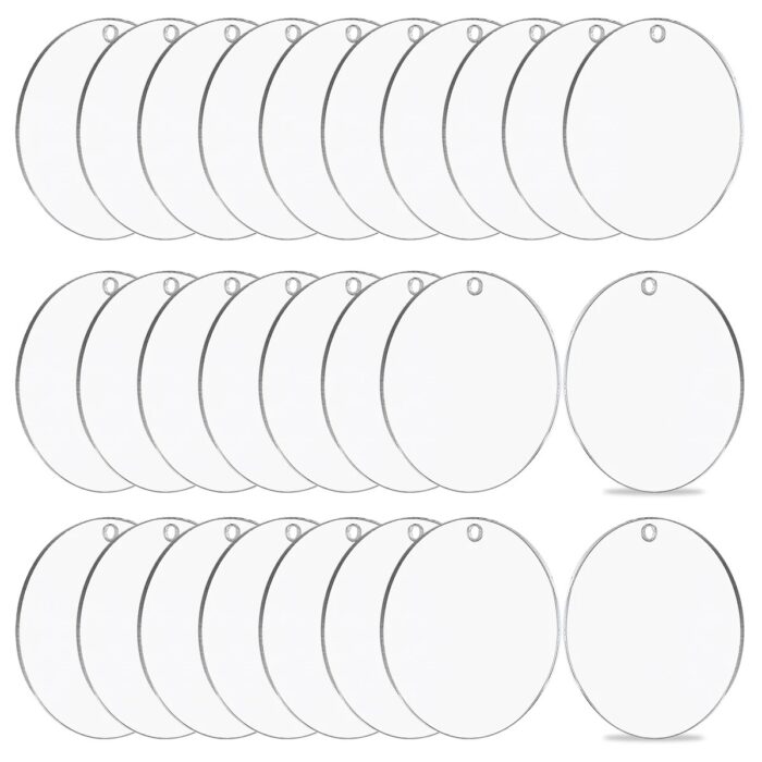 Llavero metálico para impresión UV Ø33mm x100u