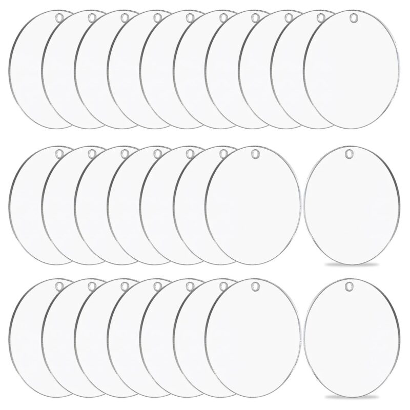 Llavero metálico para impresión UV Ø33mm x100u