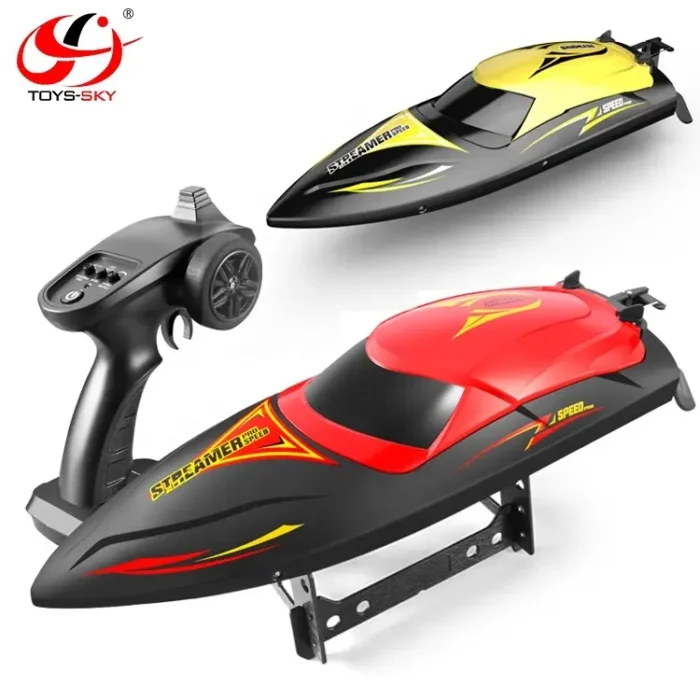 Lancha Deportiva Alta Velocidad 35 Km/h Control Remoto Brushless