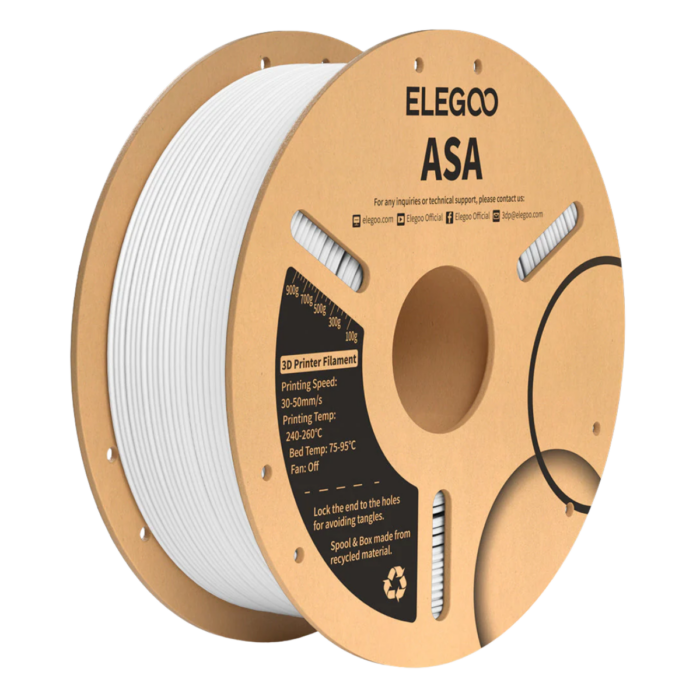 Filamento Elegoo ASA 1.75mm 1KG - Imagen 2
