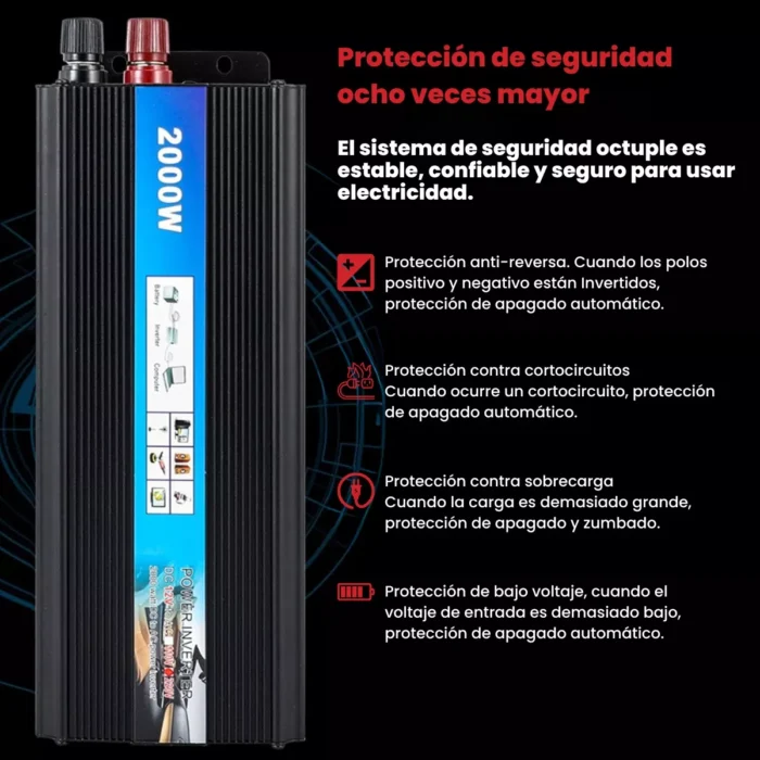Inversor 220V 2000W - Imagen 5