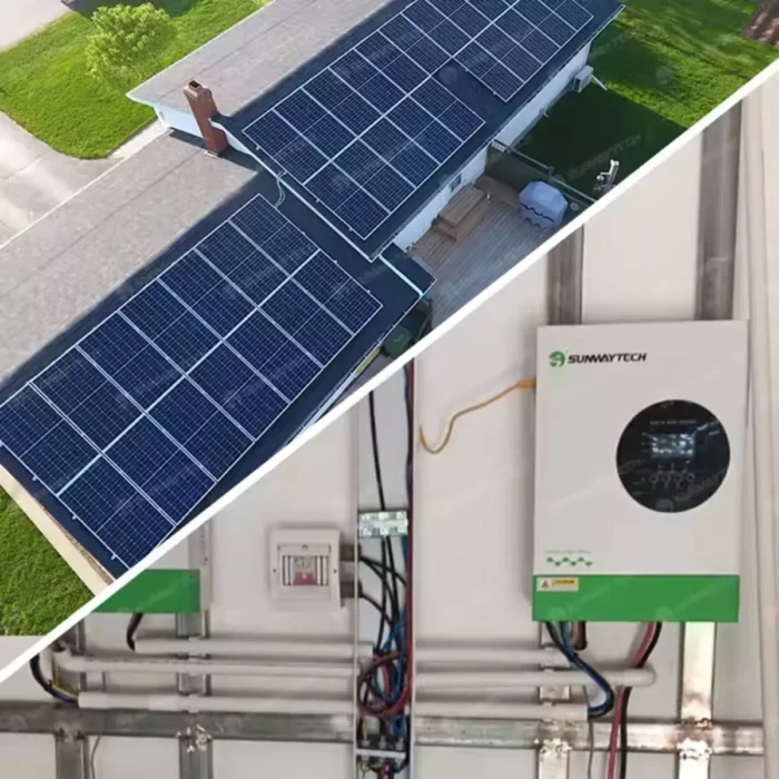 Inversor Con Regulador De Carga 3.5kw 24v  Onda Pura - Imagen 9