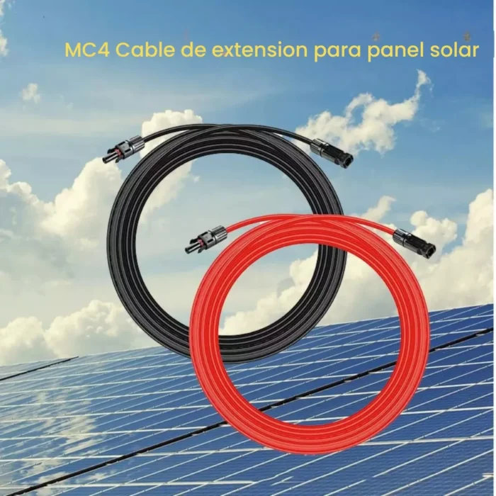 Combo MC4: Rama 2 a 1 + Cable 10M para Panel Solar | Kit Completo - Imagen 3