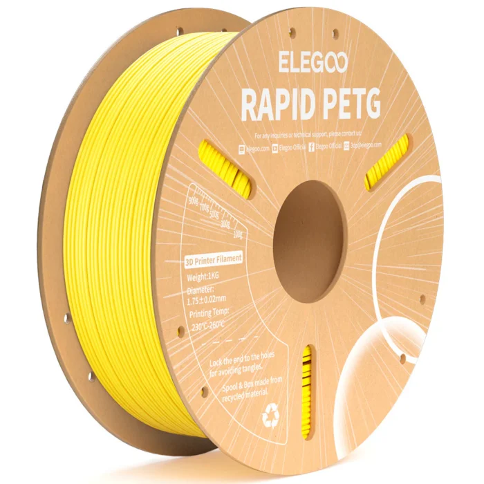 Filamento Elegoo PETG Rápido 1.75mm 1KG