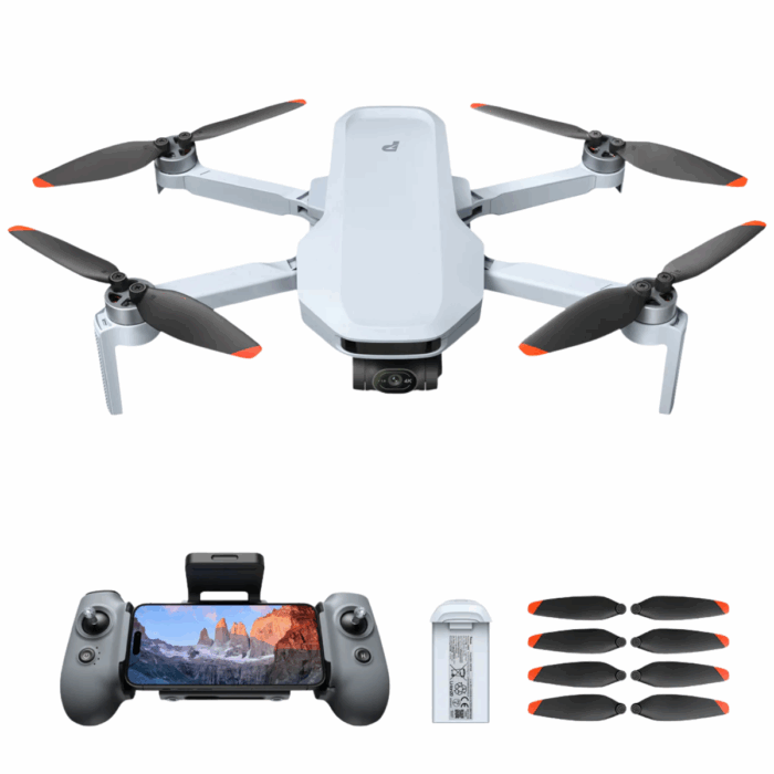 KIT Drone Potensic Atom 2 Fly More 8k 10km Rastreo Inteligente