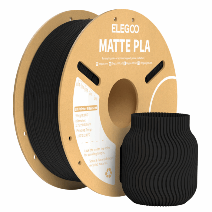 Filamento Elegoo PLA Matte 1.75mm 1KG