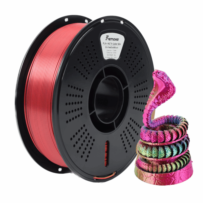 Filamento PLA+ HS Tri-Color Silk Fremover x1kg - Imagen 2