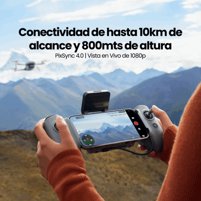 KIT Drone Potensic Atom 2 Fly More 8k 10km Rastreo Inteligente - Imagen 10
