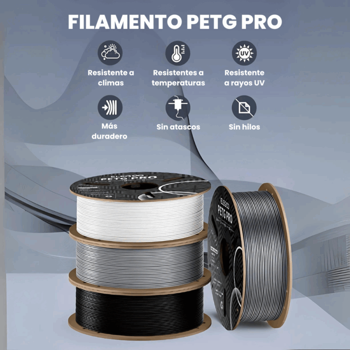 FILAMENTO ELEGOO PETG PRO 1.75mm 1KG - Imagen 3