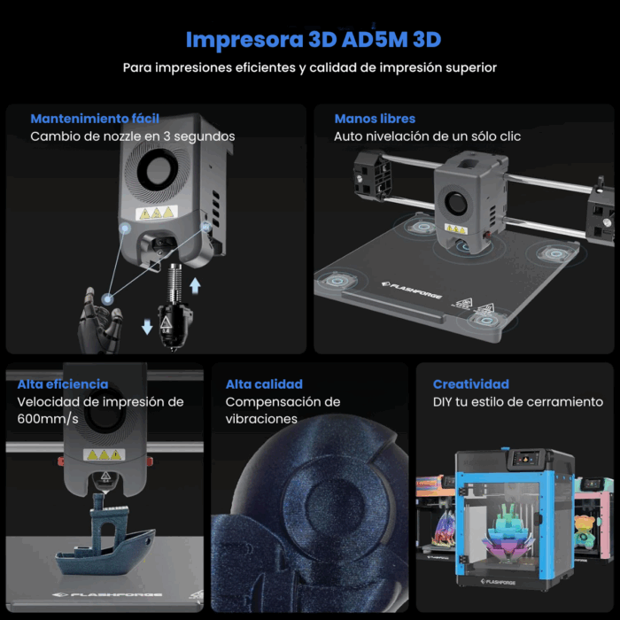 FlashForge Adventurer 5M - Imagen 6