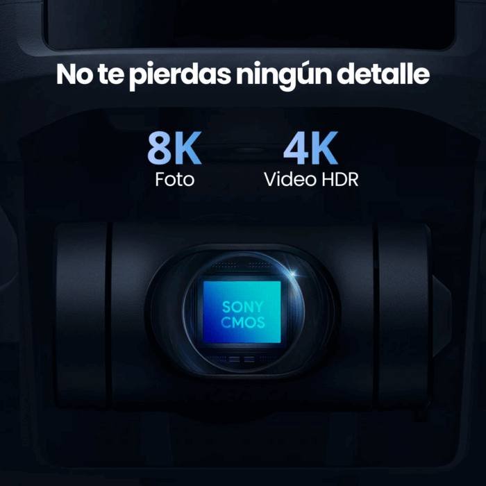 KIT Drone Potensic Atom 2 Fly More 8k 10km Rastreo Inteligente - Imagen 8