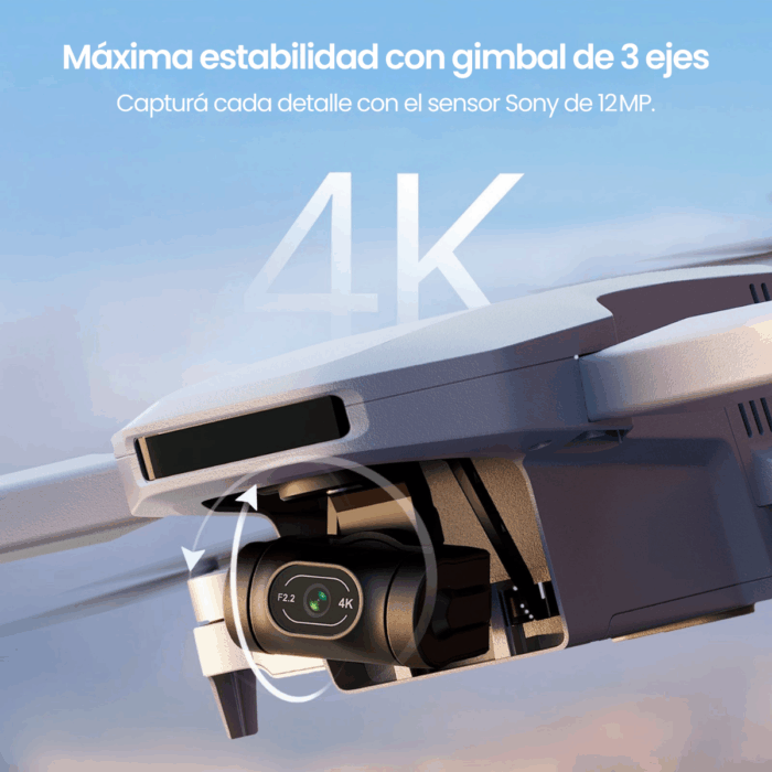Drone Potensic Atom Fly More 4k 6km con Gimbal de 3 Ejes - Imagen 8