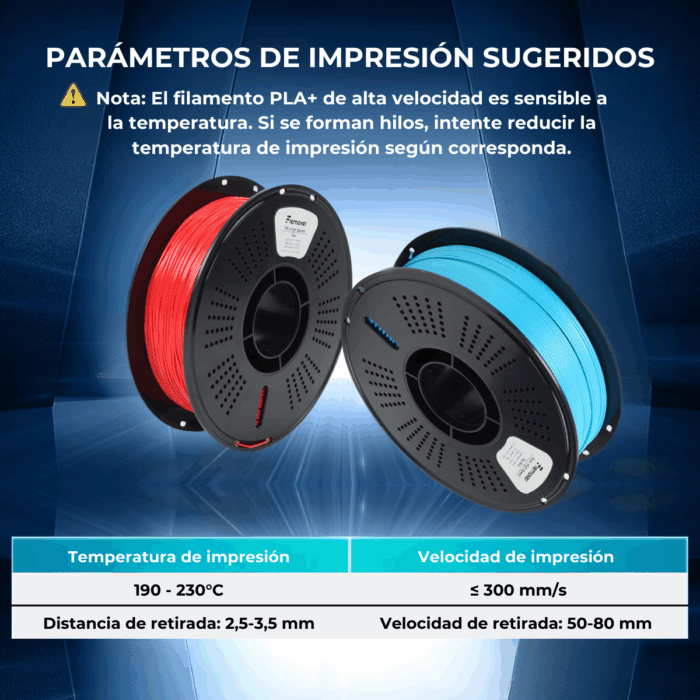 Filamento PLA+ High Speed Fremover x1kg - Imagen 5