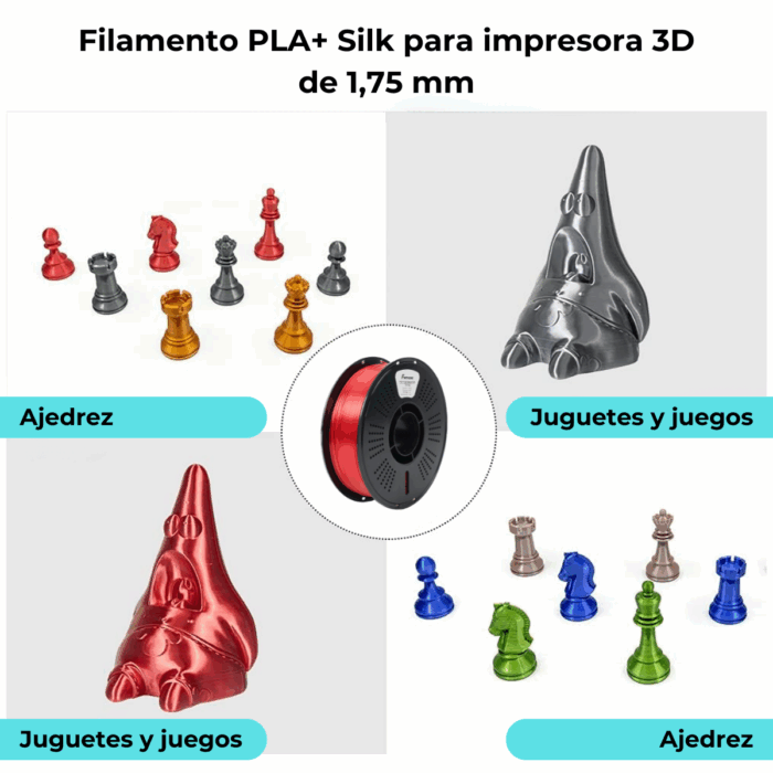 Filamento PLA+ High Speed Silk x1kg Fremover - Imagen 6