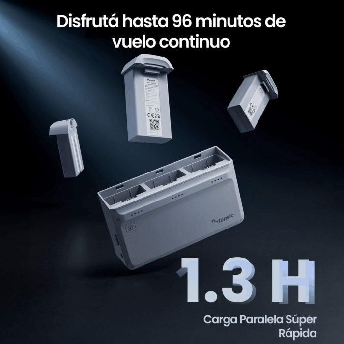 Drone Potensic Atom Fly More 4k 6km con Gimbal de 3 Ejes - Imagen 5