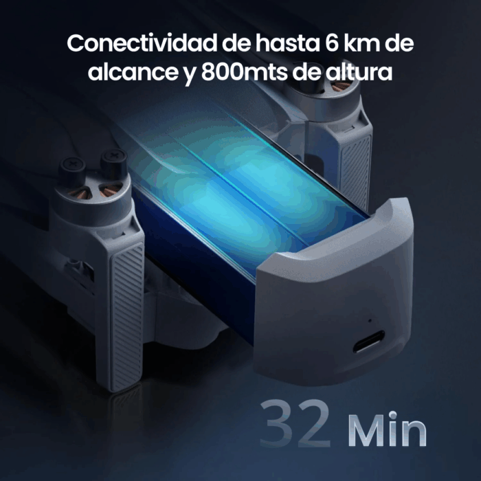 Drone Potensic Atom Fly More 4k 6km con Gimbal de 3 Ejes - Imagen 4