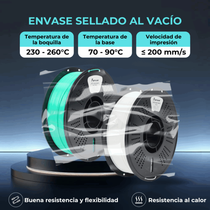 Filamento PETG High Speed Fremover x 750g - Imagen 9