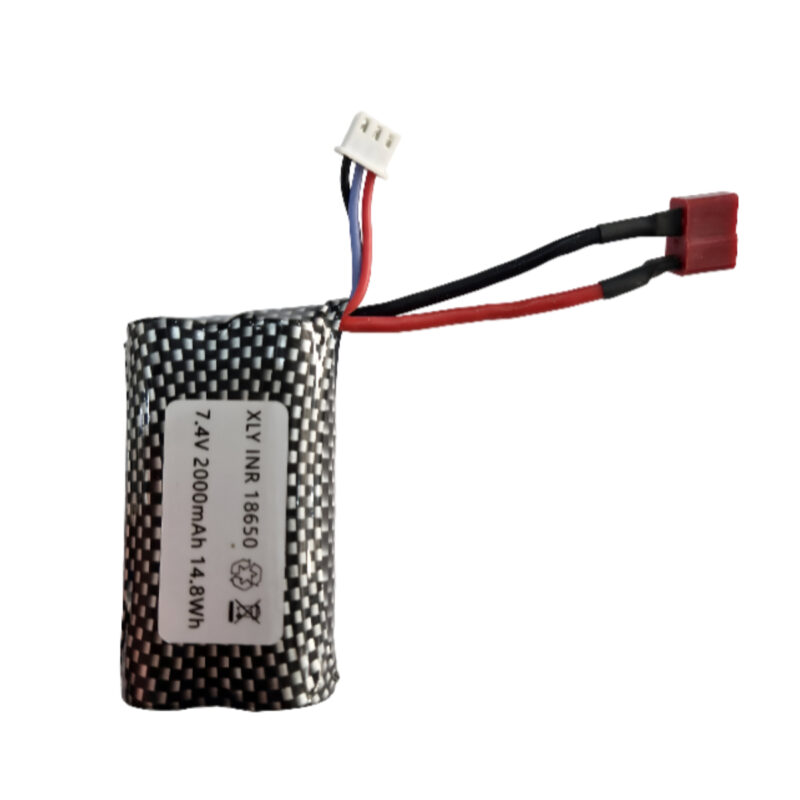 Bateria Li-on 7,4v 2000mah Barco Deportivo Alta Velocidad
