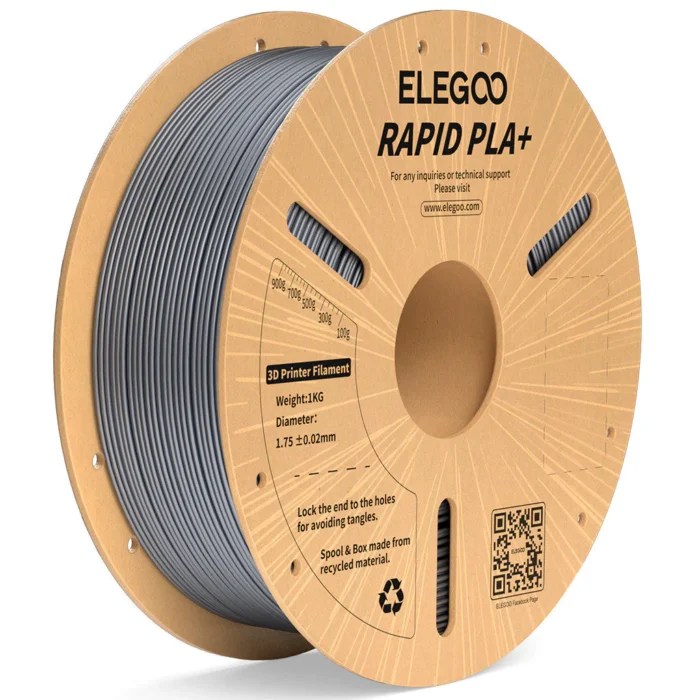Filamento Elegoo RAPIDO PLA+ 1.75mm 1KG 600 mm/s