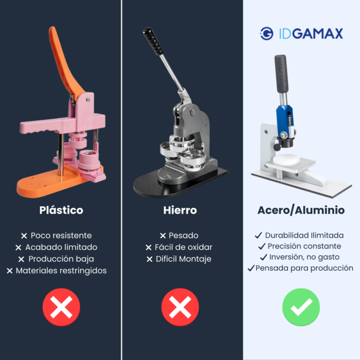 Kit Máquina C50 Para Hacer Llaveros Acrílicos Camiseta - Imagen 4