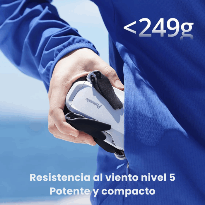 Drone Potensic Atom SE Ultraliviano 249g Gps Camara 4k HD - Imagen 9