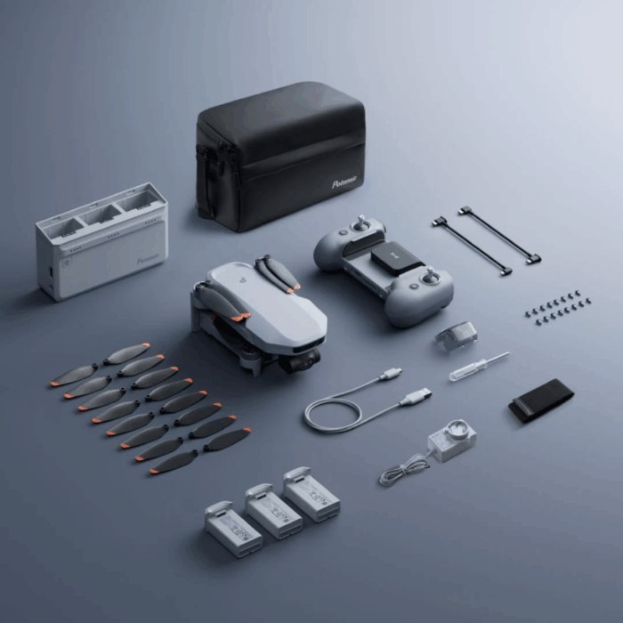 KIT Drone Potensic Atom 2 Fly More Combo 8k 10km Rastreo Inteligente IA - Imagen 8