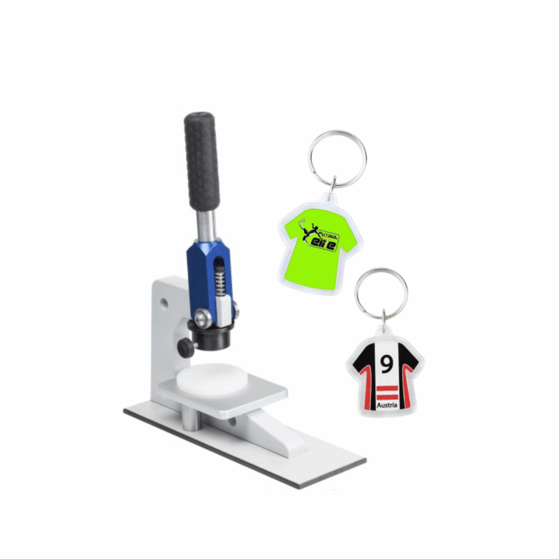 Kit Máquina C50 Para Hacer Llaveros Acrílicos Camiseta