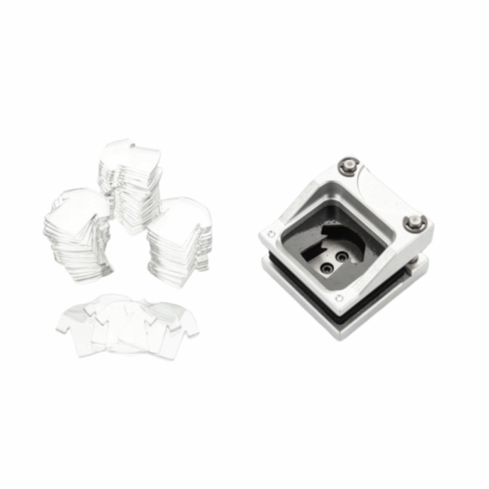 Kit Máquina C50 Para Hacer Llaveros Acrílicos Camiseta - Imagen 4