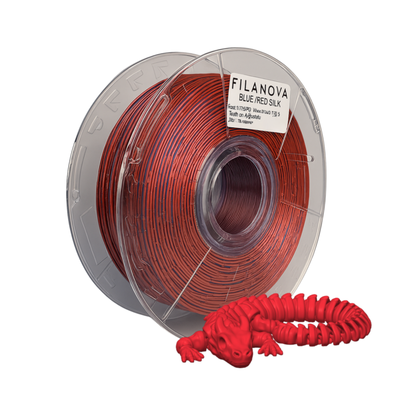 Filamento PLA Dual Color High Speed Filanova x 1Kg