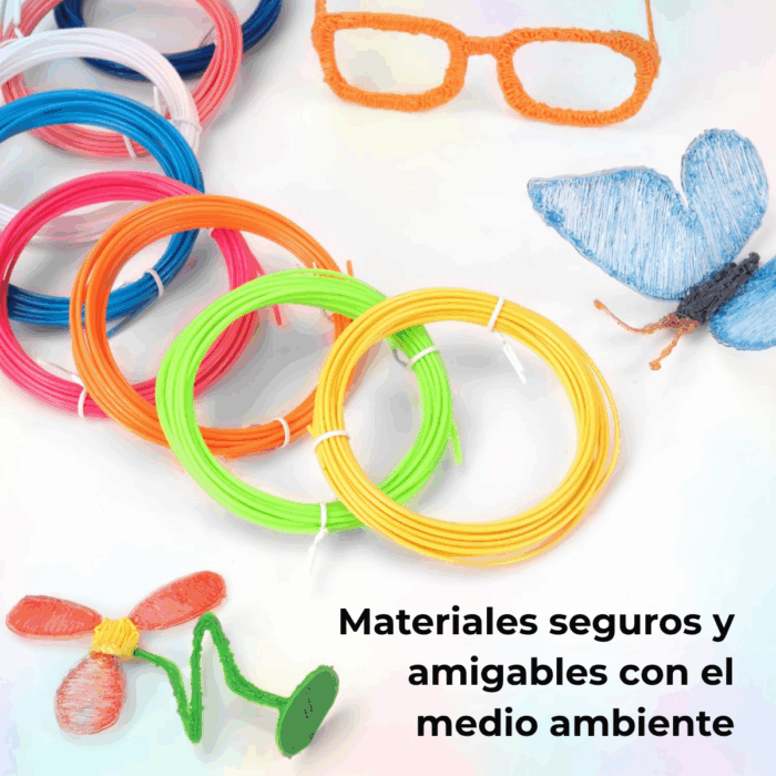 Filamento Mix PLA Small Pack Para Lápiz 3D - Imagen 2