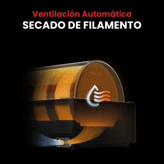 AMS 2 Pro – Secado de filamento y gestión automática