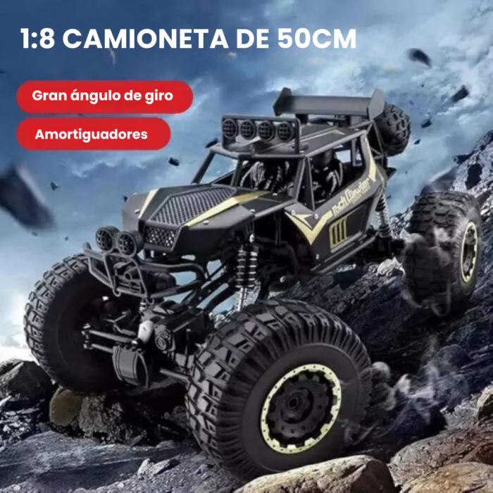 Camioneta 4x4 Control Remoto 1:8 ToySky - Imagen 7