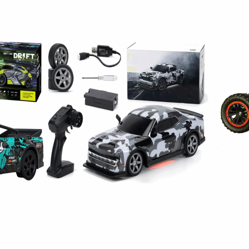Kit RC Velocidad Extrema: Auto F1 + Camioneta Drift + Auto Drift 1:16