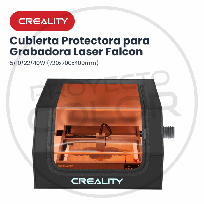 Cubierta Protectora para Grabadora Laser Falcon 5/10/22/40W (720x700x400mm) - Imagen 5