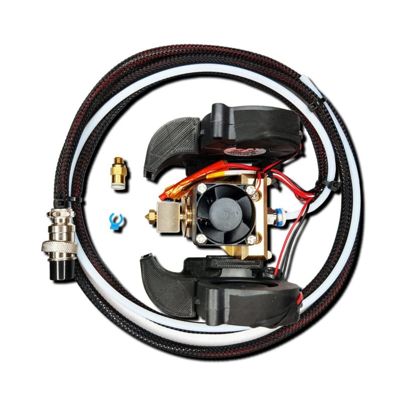 Kit Nozzle Hotend E3D V6 Completo c/ conector fuente para CR-10 (Adaptable)