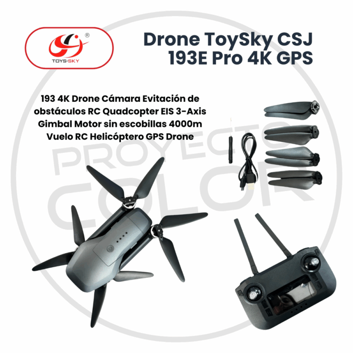 ToySky Drone CSJ 193E Pro 4K GPS 2500m Vertical - Imagen 4