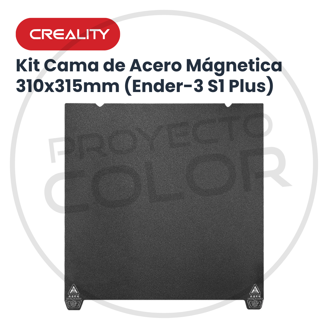 Kit Cama de Acero Mágnetica Creality 310x315mm (Ender-3 S1 Plus) - Imagen 3