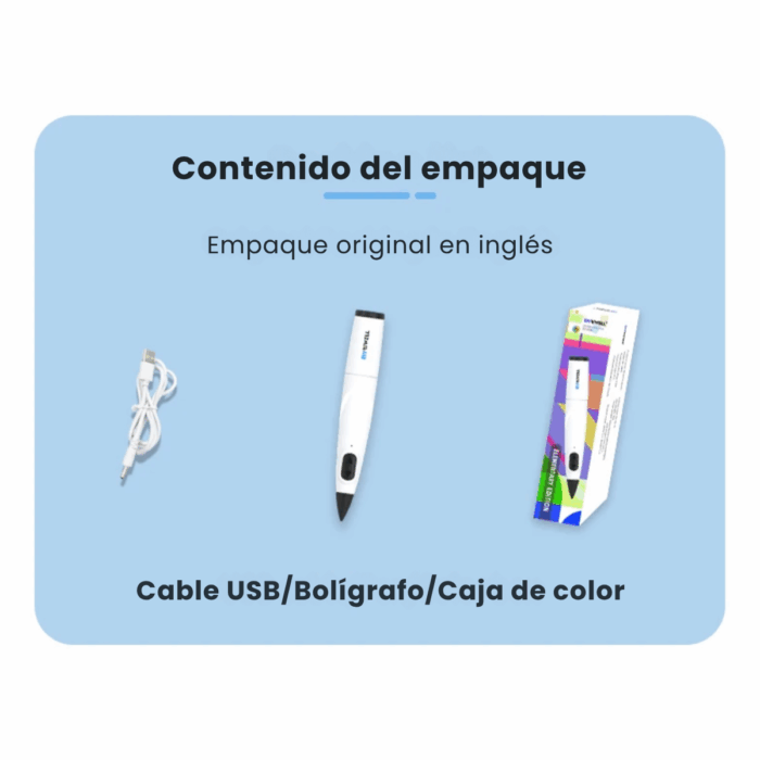 Lápiz 3d PCL Para niños, No Quema! - Imagen 3