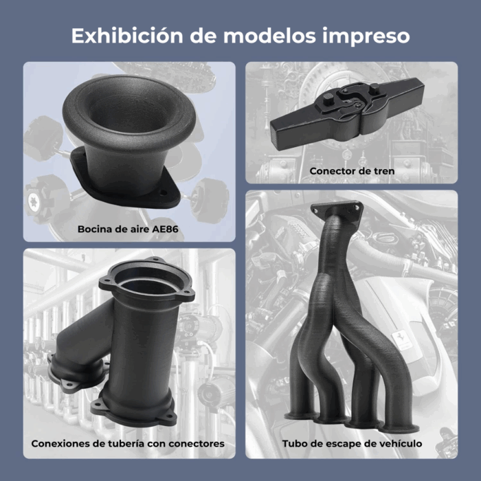 Filamento PETG+ Fibra de Carbono High Speed Fremover x 1kg - Imagen 8