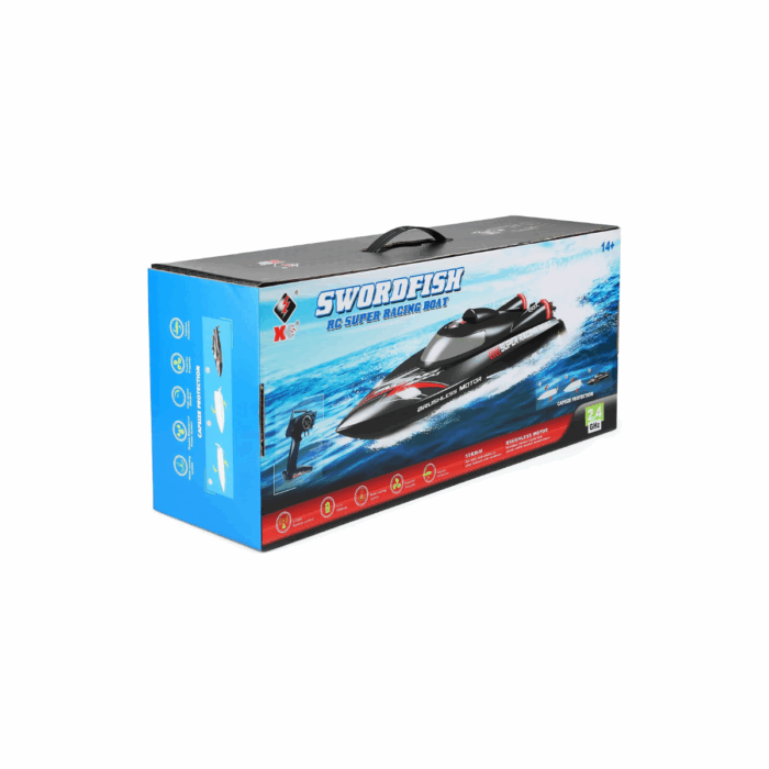 Lancha Deportiva Alta Velocidad 60km/h Control Remoto ToySky - Imagen 11