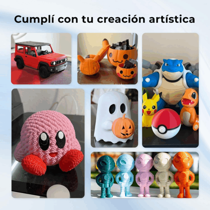 Filamento PLA Fluo GST3D x 1 KG (Sin Caja) - Imagen 8