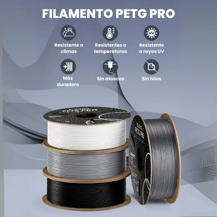 Filamento Elegoo PETG Pro 1.75mm 1KG - Imagen 3