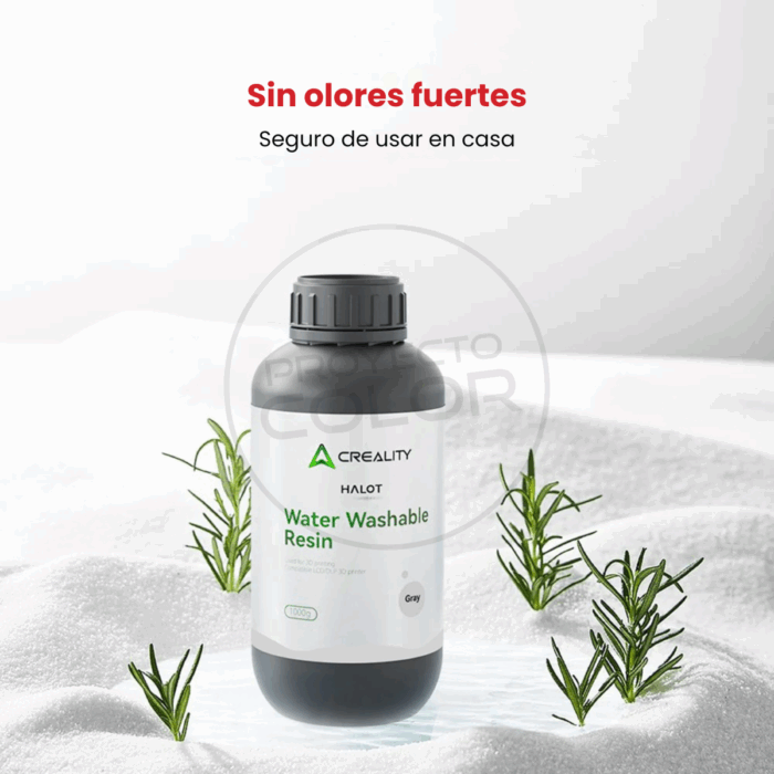 Resina Lavable al Agua Creality 1KG - Imagen 7